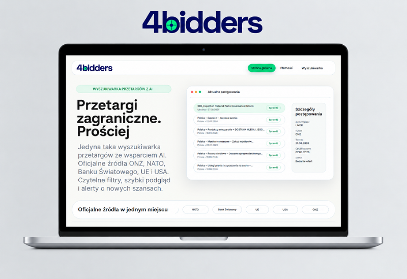 4bidders – AI-Powered International Tender Search Platform